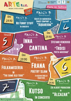Locandina eventi finali