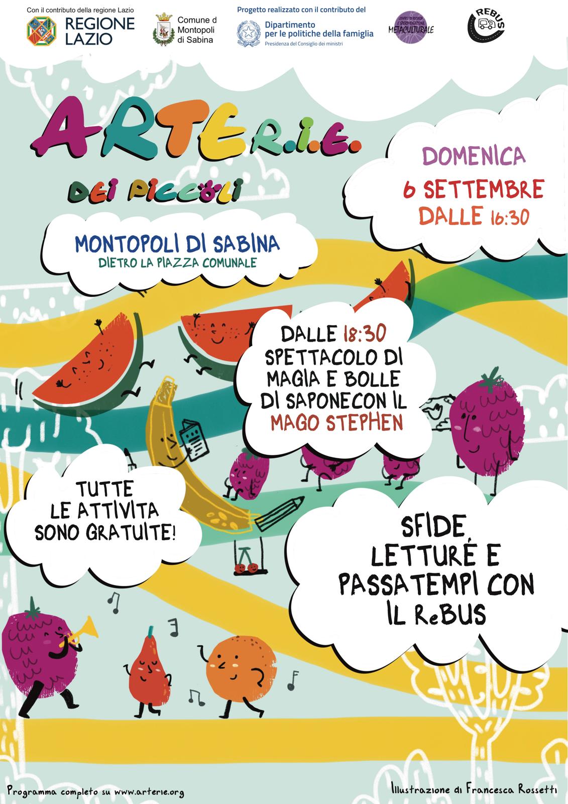 Anche quest’anno torna ARTEr.i.e. dei Piccoli